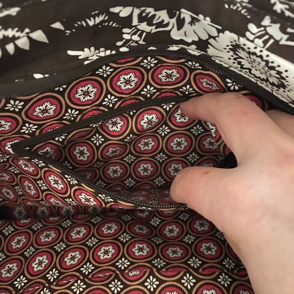Vera Bradley Print Shoulder Bag - Picture 8 of 11